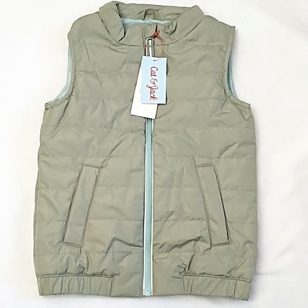 NWT Cat&Jack Puffer Vest Sz5T